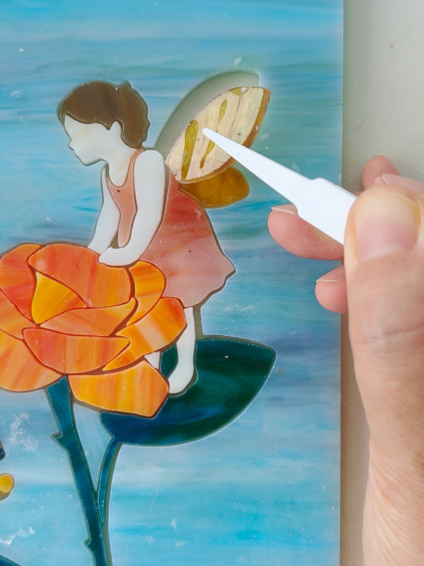 Rose Fairy (girl)Night light